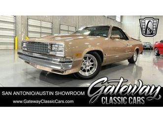 1986 chevrolet el camino v8