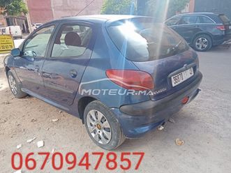 peugeot 206 1998 1998 diesel 449775 occasion à marrakech maroc