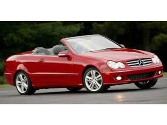 MERCEDES CLK CABRIOLET CLK 550 2007-mercedes-benz-clk-550