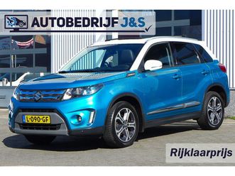 suzuki vitara 1.6 high executive | pano | adaptive | carplay rijklaarprijs! | 12 maanden garantie | onderhoudsbeurt | nieuwe apk | mobiliteitservice |