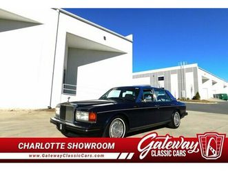 1990 rolls-royce silver spur ii