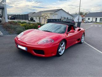 ferrari-360-spider-f1-rosso-corsa-echappement-tubi-style