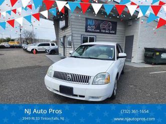 used 2006 mercury montego luxury