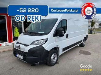 citroen jumper furgon l3h2 - duzy rabat, polski salon, automat diesel