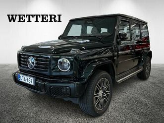 mercedes-benz g 580 - suomi auto hyvillä varusteilla. hieronta, nappanahat, kattoluukku yms. tässä oikea neliveto sitä tarvitsevalle.