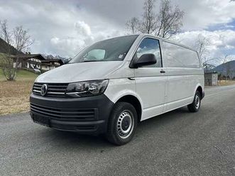 vw transporter t6 lang - transporter bulli 2,0 tdi - 1. hand - scheckheftgepflegt - mwst ausweisbar - langer radstand transporter / kastenwagen