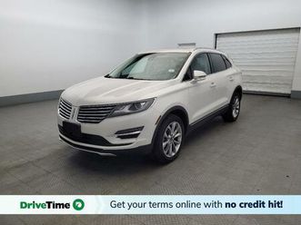 used 2016 lincoln mkc select
