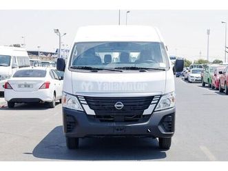nissan urvan 2.5l diesel 15-seater hr wb ex manual model - 2025 color - white price - 104,000 aed