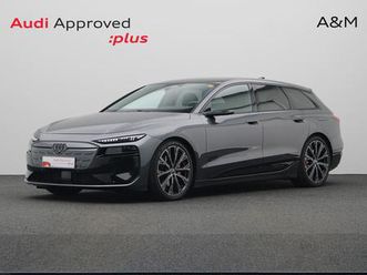 audi a6 avant e-tron edition one grey s-line performance 100 kwh 367 pk