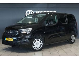 opel combo tour 1.2 turbo l2h1 edition 7p. incl. btw + apple carplay / trekhaak / camera