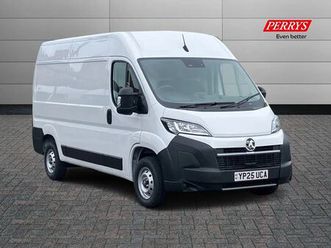 2025 vauxhall movano 2.2cdti l2 h2 3500 prime (140ps)(eu6e) 2184cc
