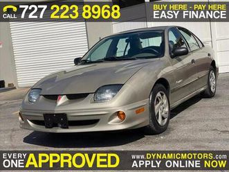 used 2002 pontiac sunfire se sedan 4d