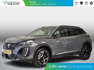peugeot 2008 - 1.2 hybrid 136 allure automaat | navigatie | parkeersensoren voor/achter | keyless entry |