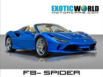 used 2021 ferrari f8 spider converitble