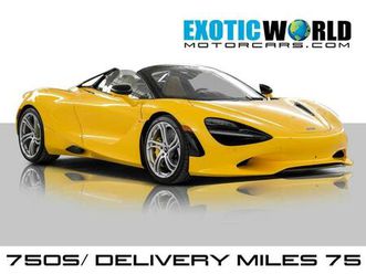 used 2024 mclaren 750s spider