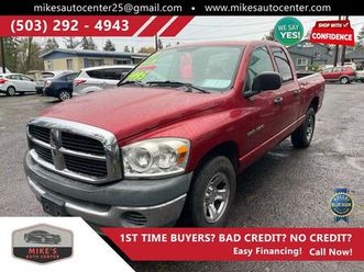 used 2007 dodge ram 1500 st quad cab
