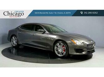 used 2017 maserati quattroporte s gransport