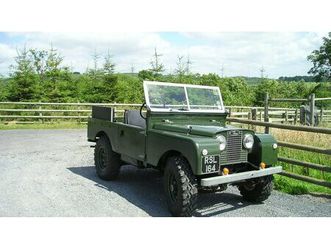1957 land rover series 1 vert foncé manuel, 4 vitesses co...
