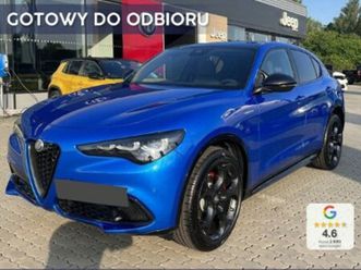 alfa romeo stelvio veloce q4 2.0 veloce q4 (280km) tempomat adaptacyjny + kamera cofan