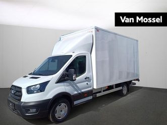 ford transit 350e 2.0td 130pk 96kw m6 hd rwd trend meubelbak polyester met laadklep