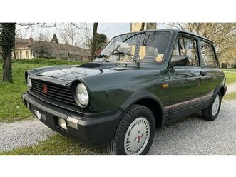 1984 autobianchi a112 verde scuro manuel, 5 vitesses cond...