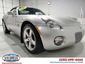 used 2006 pontiac solstice convertible w/ premium package carol stream il 60188