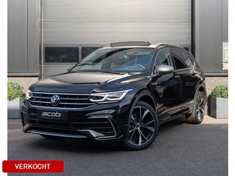 volkswagen tiguan allspace - 2.0 tsi 4motion 3x r-line | pano | virtual | 190 pk | keyless | head-up | lane&side | stan