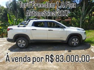 toro-freedom-flex-1-8-automatico-2017-revisada-ipva-licenciamento-pagos