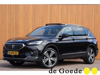 seat tarraco 1.5 tsi xcellence limited edition 7persoons org.nl schuifdak camera stoel+bankverw. el.klep