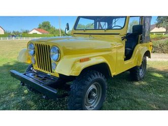 1978 jeep cj5 jaune manuel, 3 vitesses conduite à gauche...