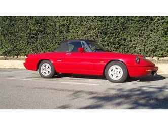 alfa romeo spider rosso manuel, 5 vitesses conduite à gau...