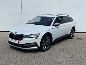 škoda superb combi scout 2,0 tsi 4x4 dsg