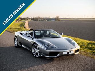 ferrari 360 - 3.6 v8 spider f1 aut. full history