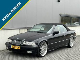 bmw 3-serie cabrio - 318i executive org nl 2e eigenaar climate sportvelgen leder