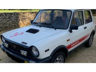 autobianchi a112 abarth - 1985 a vendre