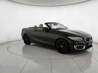bmw serie 2 cabrio 220 d sport auto