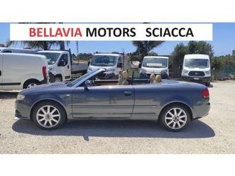 audi a4 s-line cabriolet 2.0 tdi 140cv