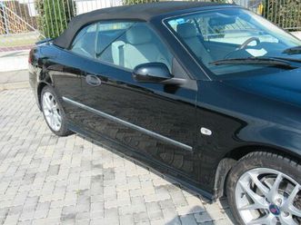 saab 9-3 cabriolet 2.0 turbo cv 210 aero plus cambio 6 marce km 165000