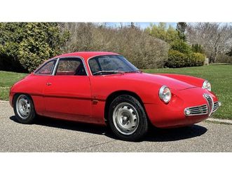1960 alfa romeo giulietta - sz sprint zagato