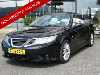 saab 9-3 cabrio 1.8t vector automaat navi cruise memory