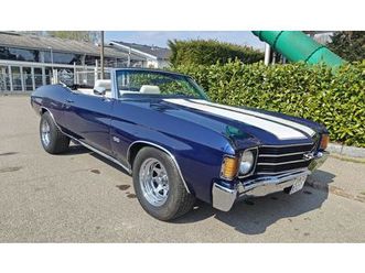 chevrolet chevelle cabriolet ss clone