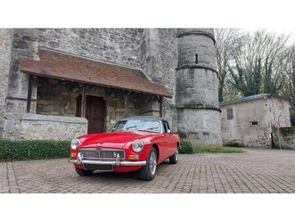 1964 mg mgb rouge manuel, 4 vitesses conduite à gauche in...
