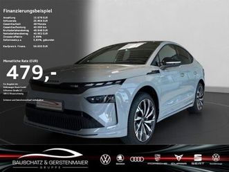 skoda enyaq coupe 85 sportline 82 kwh batterie elektro