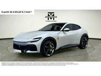 ferrari purosangue 6.5 v12 725 ch