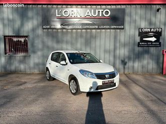 DACIA SANDERO dacia-sandero-1-2i-16v-75cv-silver-line-edition-1ere-main-87330kms-2011-livraison-reprise