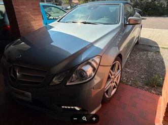 mercedes classe e (2) cabriolet 220 cdi 170 amg line 7g-tronic