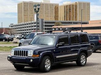used 2006 jeep commander limited