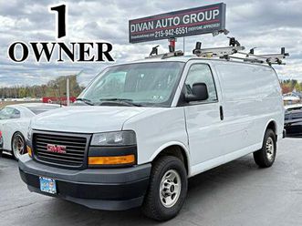 used 2018 gmc savana 2500 work van