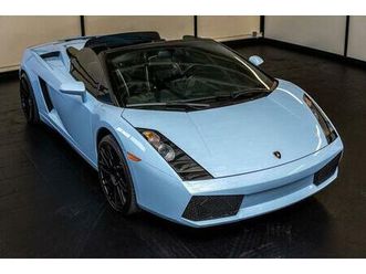 used 2007 lamborghini gallardo spyder awd 2dr convertible