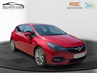 VAUXHALL ASTRA SOCIETE 1-2-turbo-sri-vx-line-nav-hatchback-5dr-petrol-manual-sat-nav-bluetooth-dab-stereo-usb-inp